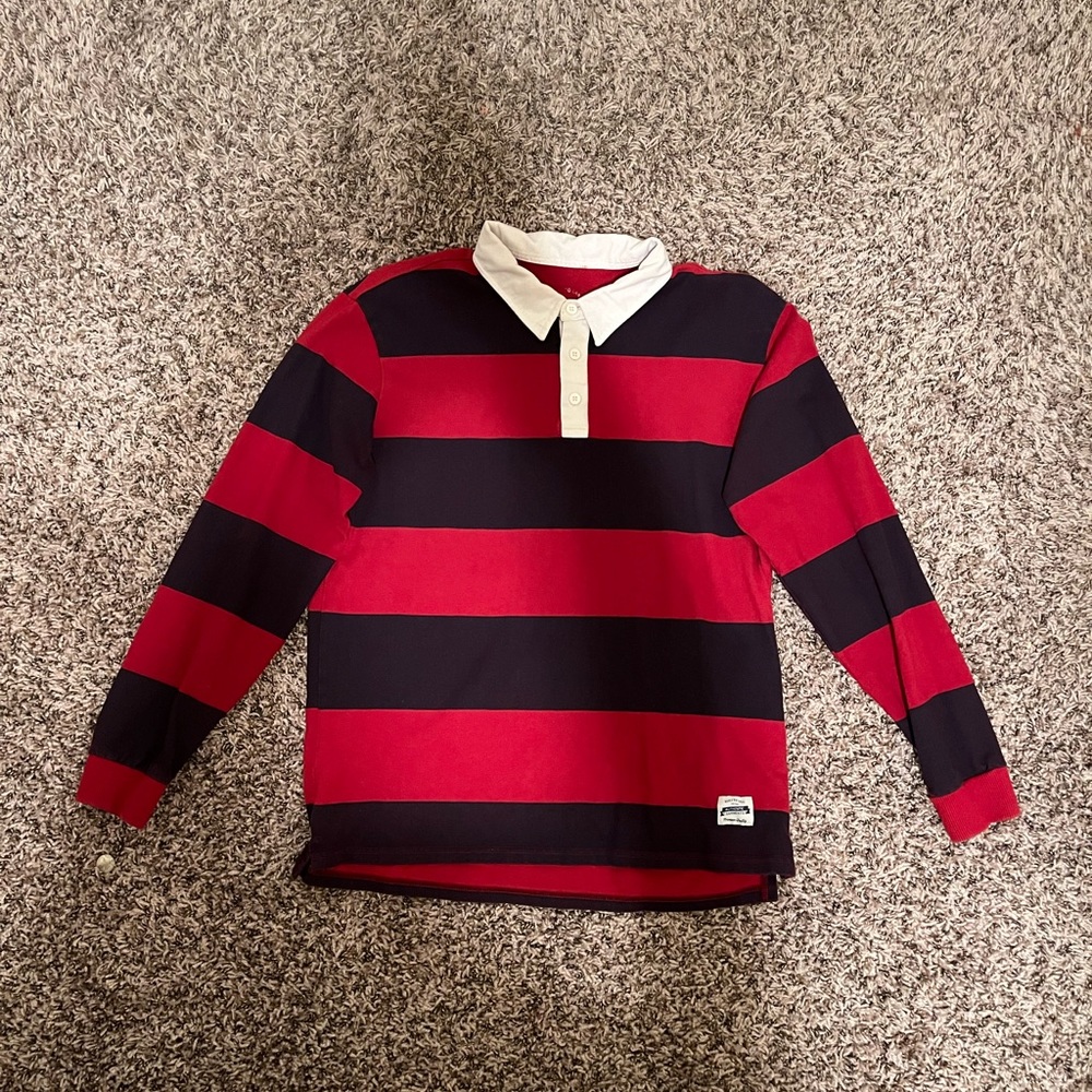 Rugby Style Collar Shirt